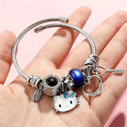 Hello Kitty Stainless Steel Bracelet