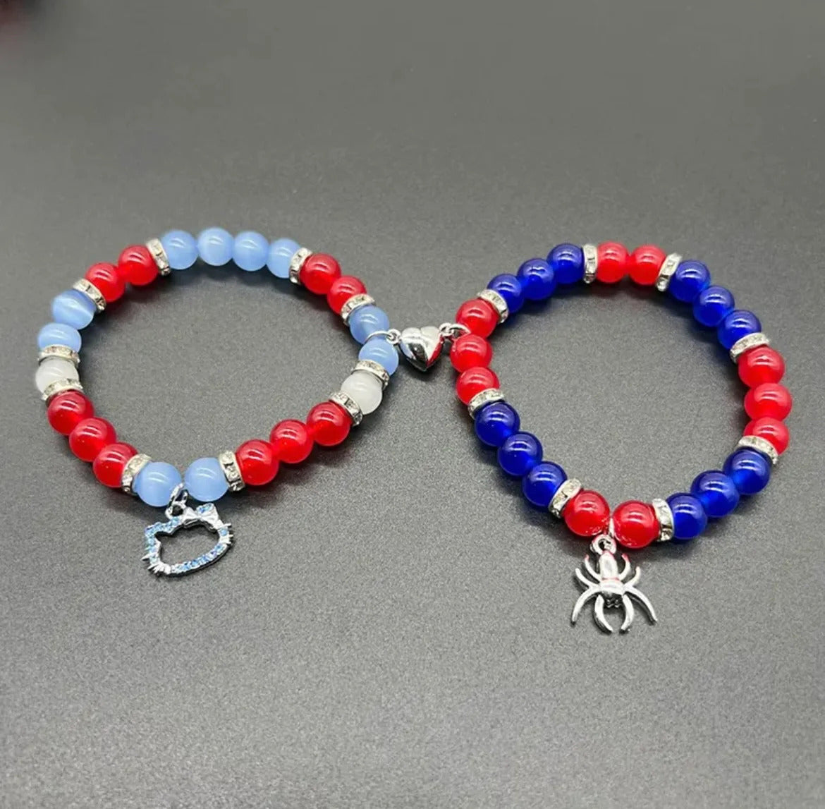 Spiderman X Hello Kitty Bracelet