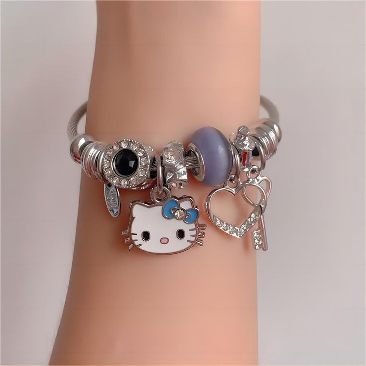 Hello Kitty Stainless Steel Bracelet