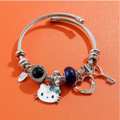 Hello Kitty Stainless Steel Bracelet